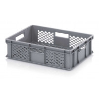 Ventilated Euro containers with open handles - BA6115