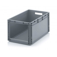 Euro container with front opening
