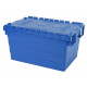 Blue transport bin ALC - 600x400xH320 mm