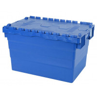 Blue transport bin ALC - 600x400xH365 mm