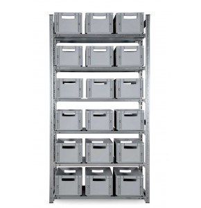 Shelving kit for Europe containers