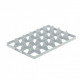 High divider for euro-line tray - 24 compartments: 89 x 85 mm