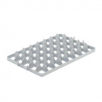 Low divider for euro-line tray - 40 compartments: 66 x 67 mm