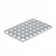 High divider for euro-line tray - 40 compartments: 66 x 67 mm