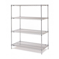 4 shelves - H1895 x D610x W1220 mm