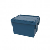 Blue transport bin ALC - 400x300xH264 mm