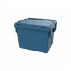 Blue transport bin ALC - 400x300xH306 mm