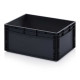 ESD Euro conductive container 6427HG - 600x400x270 mm