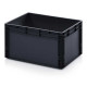 ESD Euro conductive container 6432HG - 600x400x320 mm
