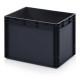 ESD Euro conductive container 6442HG - 600x400x420 mm