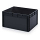ESD Euro conductive container 8642HG - 800x600x420 mm