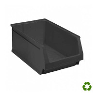 Recycled gray tipping skip - 500x303x200 mm