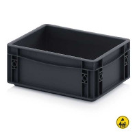 Bac Euro conducteur ESD 3212HD - 300x200x120 mm