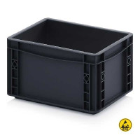 Bac Euro conducteur ESD 3217HG - 300x200x170 mm