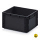 ESD Euro conductive container 4322HG - 400x300x220 mm