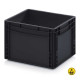 ESD Euro conductive container 4327HG - 400x300x270 mm