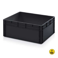 Bac Euro conducteur ESD 8632HG - 800x600x320 mm