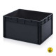 ESD Euro conductive container 8642HG - 800x600x420 mm