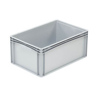 Solid euro-line bin with closed handles 600x400x270 mm