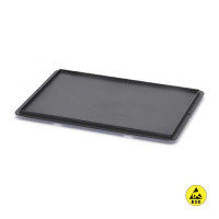 Couvercle conducteur D43K pour bac EUROPE 400x300 mm