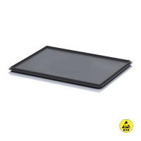 Couvercle conducteur D64K pour bac EUROPE 600x400 mm