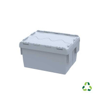 Bac de transport gris ECO ALC - 400x300xH222 mm 