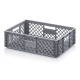 EURO perforated bin with open handles - EO 6417 - 600x400x170 mm