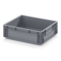 EURO solid bin with closed handles - EG 4312HG - 400x300x120 mm