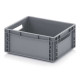 EURO solid bin with open handles - EG 4317 - 400x300x170 mm