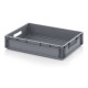 EURO solid bin with open handles - 600x400x120 mm