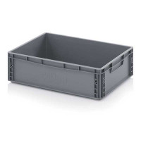 EURO solid bin with closed handles - EG 6417 HG - 600x400x170 mm