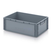 EURO solid bin with closed handles - EG 6422 HG - 600x400x220 mm