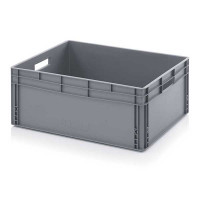 EURO solid bin with open handles - EG 8632 - 800x600x320 mm