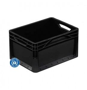 European standard plastic bin made from recycled material