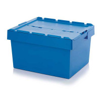 MBD 8642 reusable transport bin with lid - 800x600x440 mm