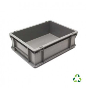 Bacs pleins gris EUROBOX série ECO