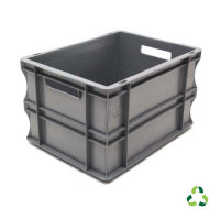 Bac gris EUROBOX plein - 400x300xH220 mm