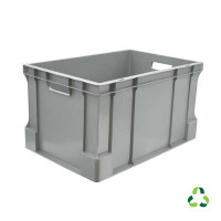 EUROBOX grey solid bin - 600x400xH320 mm