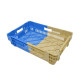 Stackable and nestable bi-color ventilated crate – 600x400x127 mm