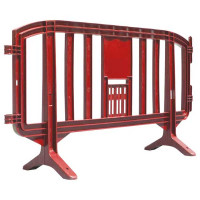 MOVIT 2000 plastic barrier, red