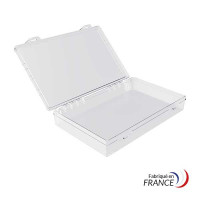 A4 box with fixed compartments - 360x260x50 mm - 1 compartment