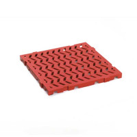 Plastic duckboard - 500x500x33 mm