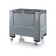 Foldable full pallet box 4 wheels - KLG 1208 - 1200x800x1000 mm