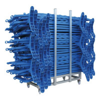 Transport carts for MOVIT barriers