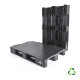 Medium full-load pallet 3 skids - Recycled PP - 1200x800 mm