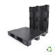 Medium full-load pallet 2 skids - recycled PP - 1200x1000 mm