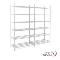 Galvanised shelving GALVA ECO - length 1500 mm